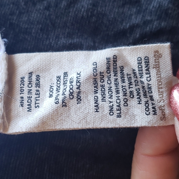 Soft surroundings tie dye cover-up. Size XS - Picture 8 of 8